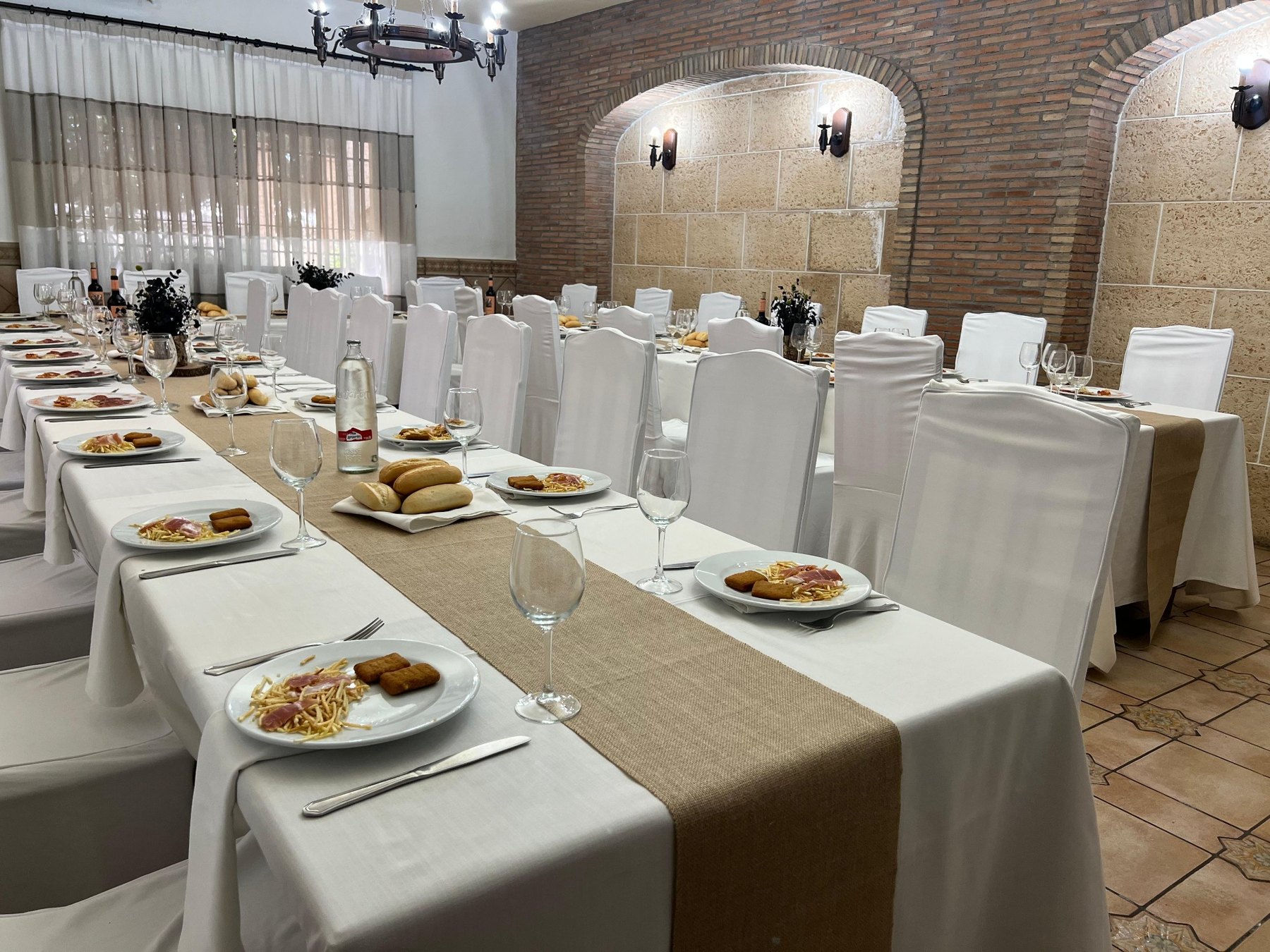 Salón Arcos de Restaurante El Retiro